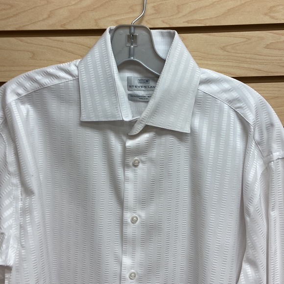 Steven Land very fashionable men shirt Size 16 - Picture 2 of 7